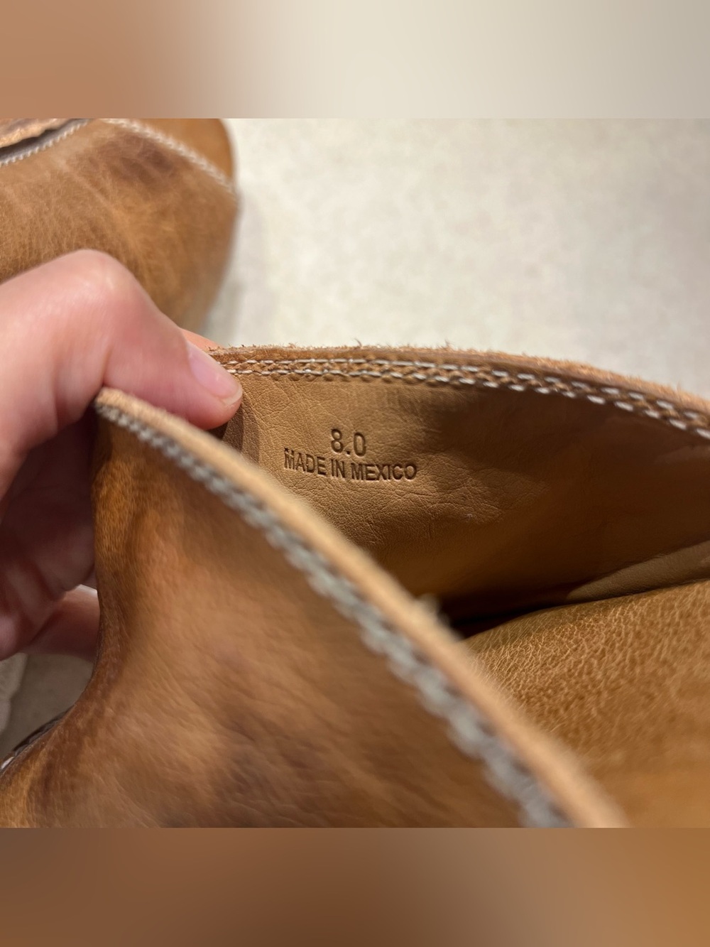 Bed Stu Fairlee II Leather Platform Slip On Sandal Size 8 - Picture 11 of 12